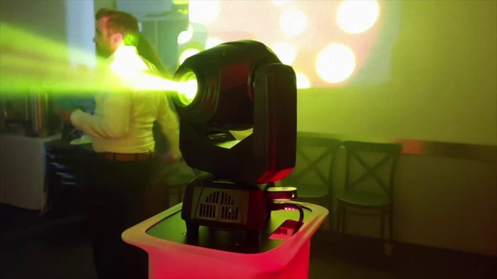 jeux de lumière prestation dj mariage