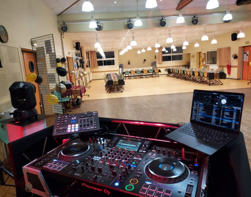 platines dj sonorisation pour prestation anniversaire